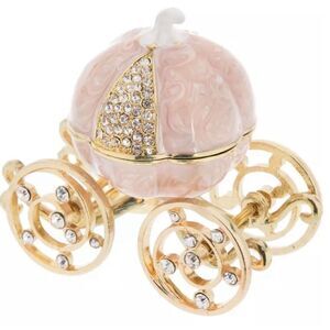 NEW! Carriage Jewelry Box Proposal Ring Box Wedding Gift NWT